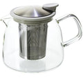 Glass Teapot with Basket Infuser 24-Ounce X4191