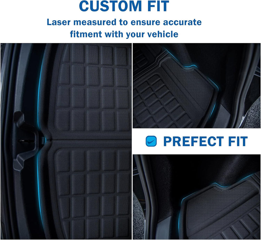 All Weather Waterproof Anti-Slip Rear Trunk Liner Cargo Mat J69799