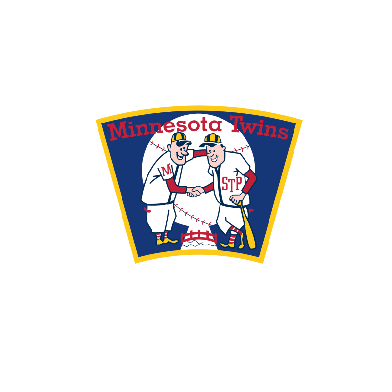 Minnesota Twins Logo Giant Removable Decal Q225120