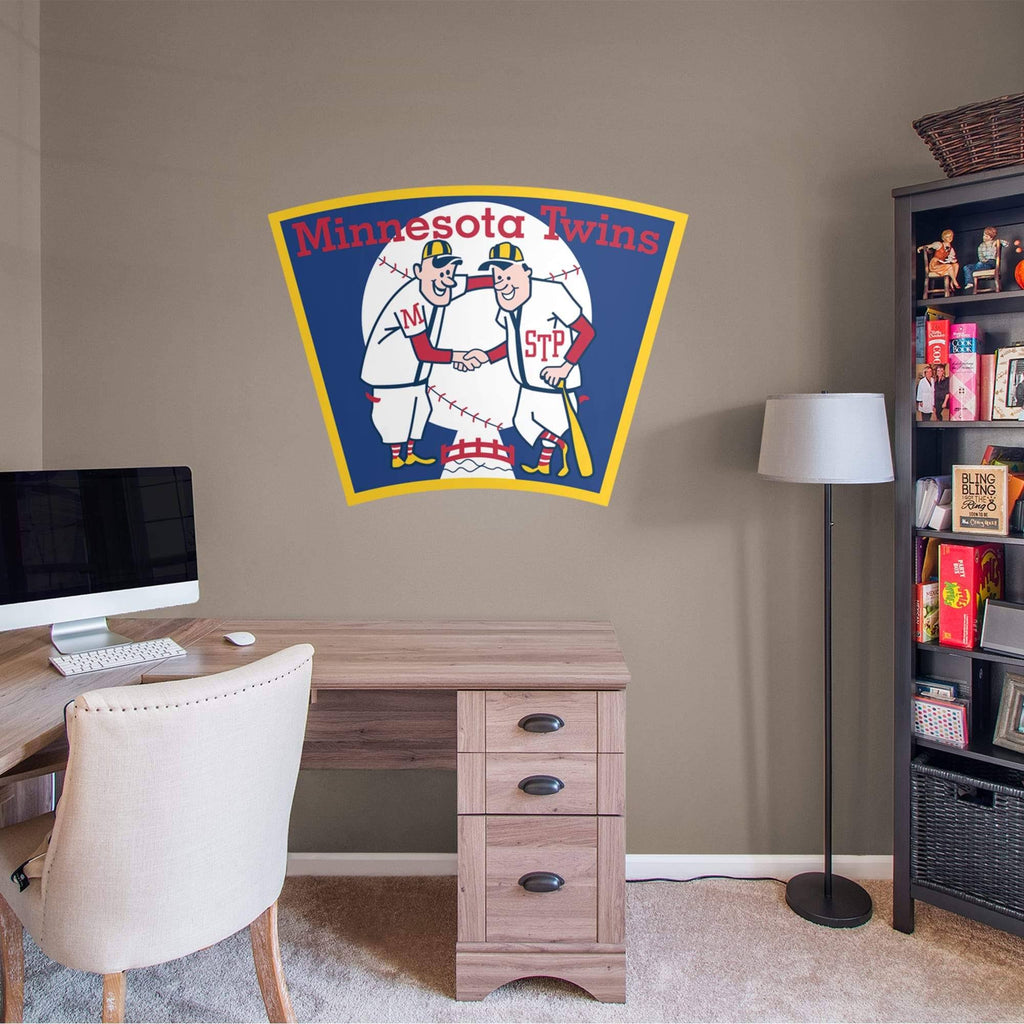 Minnesota Twins Logo Giant Removable Decal Q225120