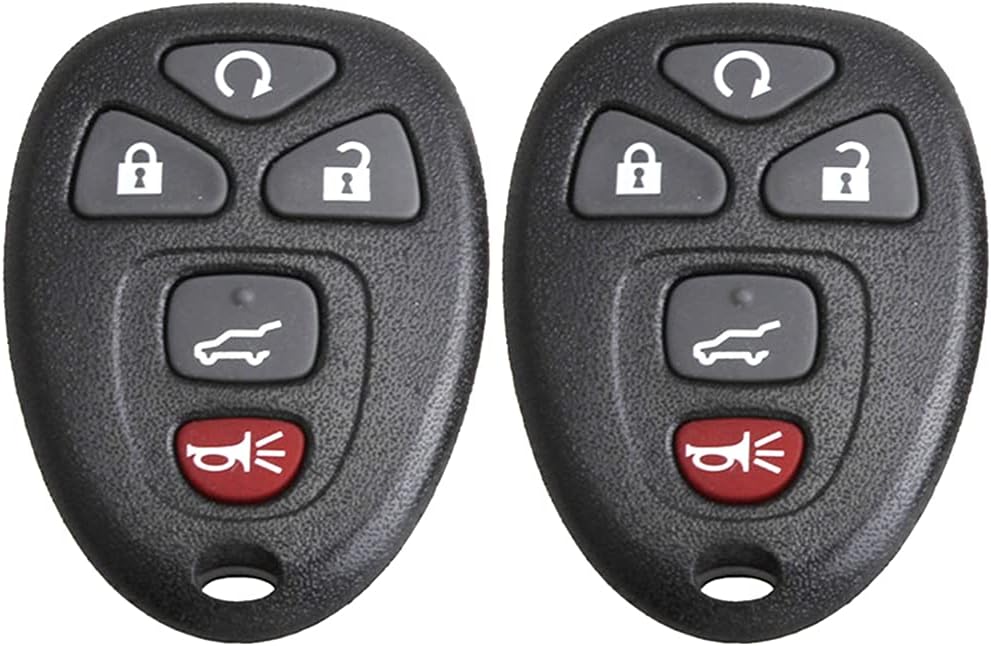 Keyless Entry Remote Car Key Fob Set of 2 C455