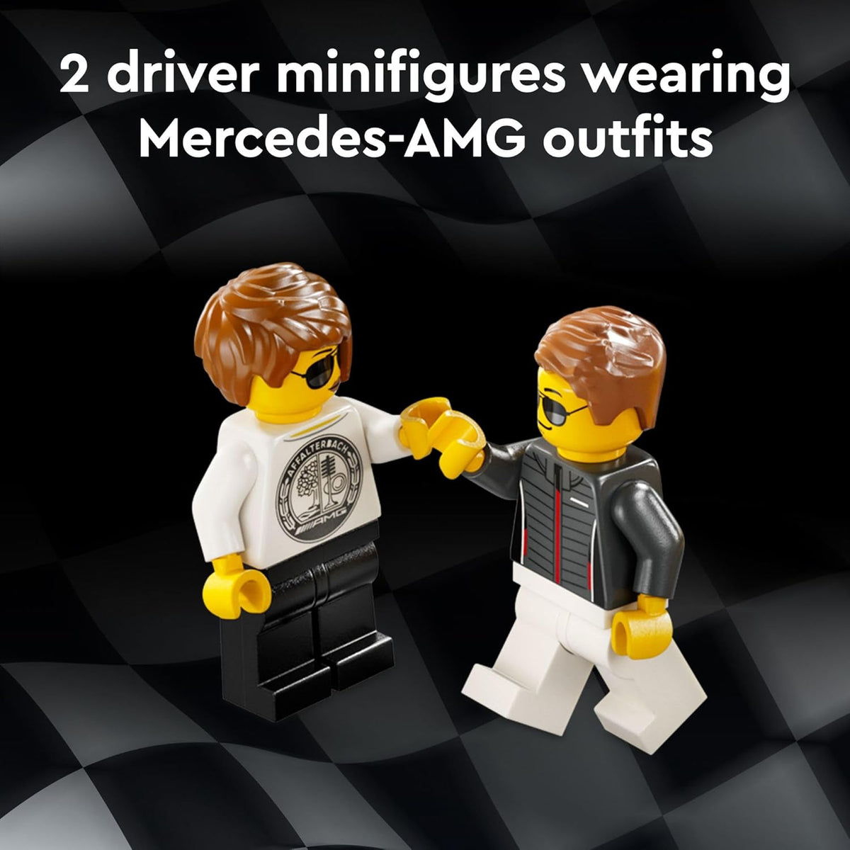 Building Set with 2 Driver Minifigures M8438