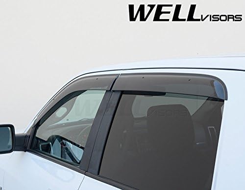 Side Window Wind Deflector Visors for Crew Cab N2377