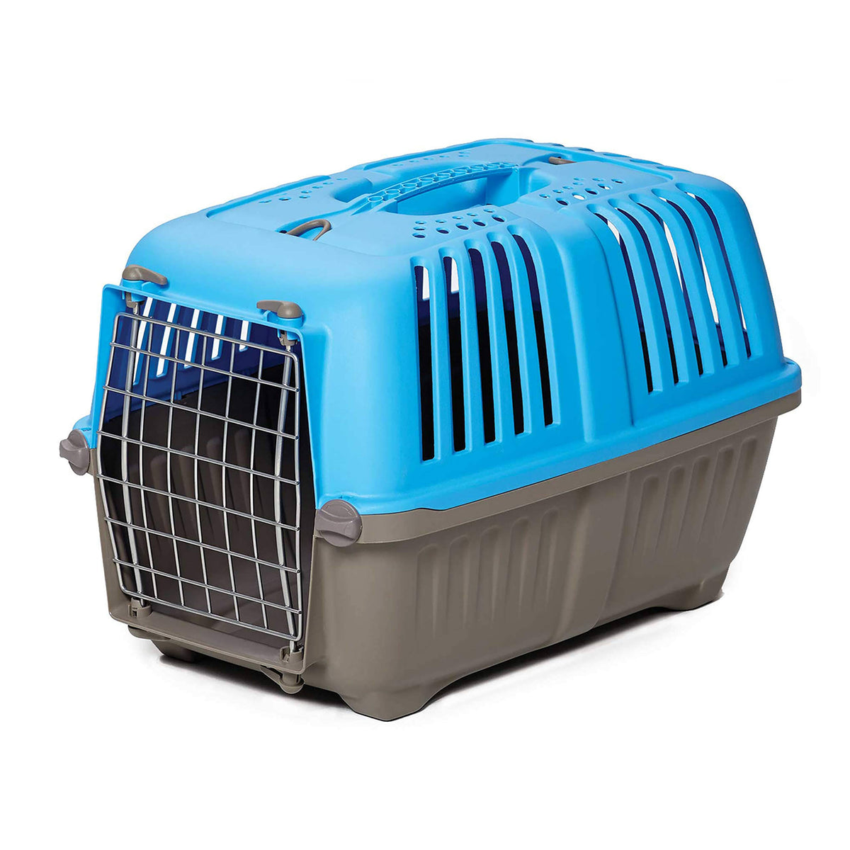 Plastic Pet Carrier Blue T3387