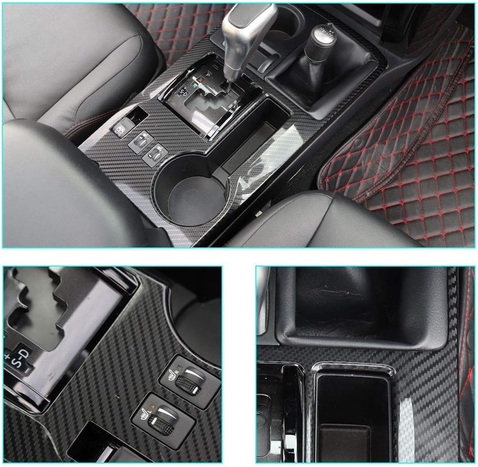 Gear Shifter Panel Trim ABS Carbon Fiber Pattern S1691