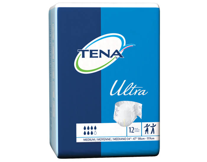 Ultra Incontinence Brief Medium Case of 96 A107