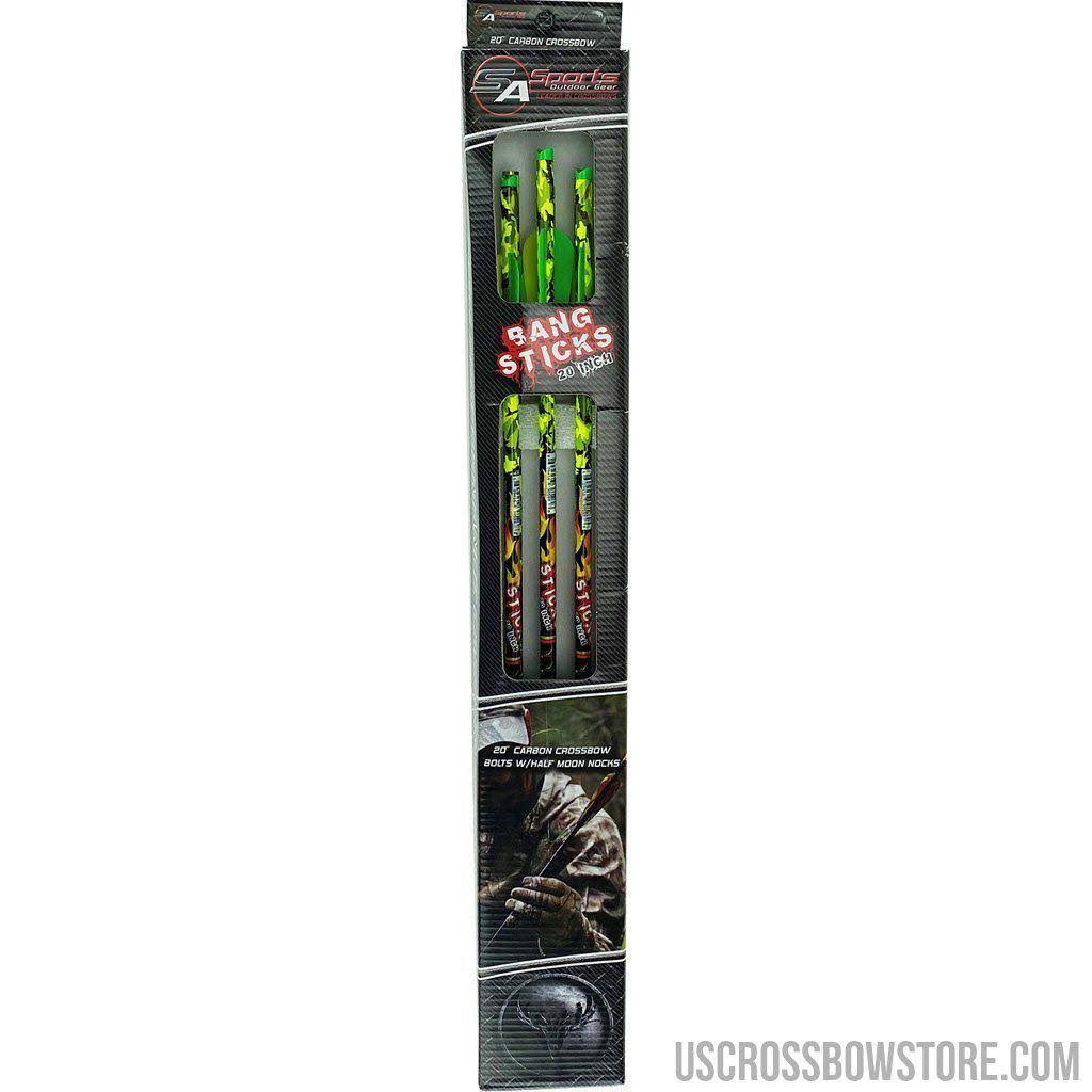 20 inch Carbon Bolts 6 Pack A444