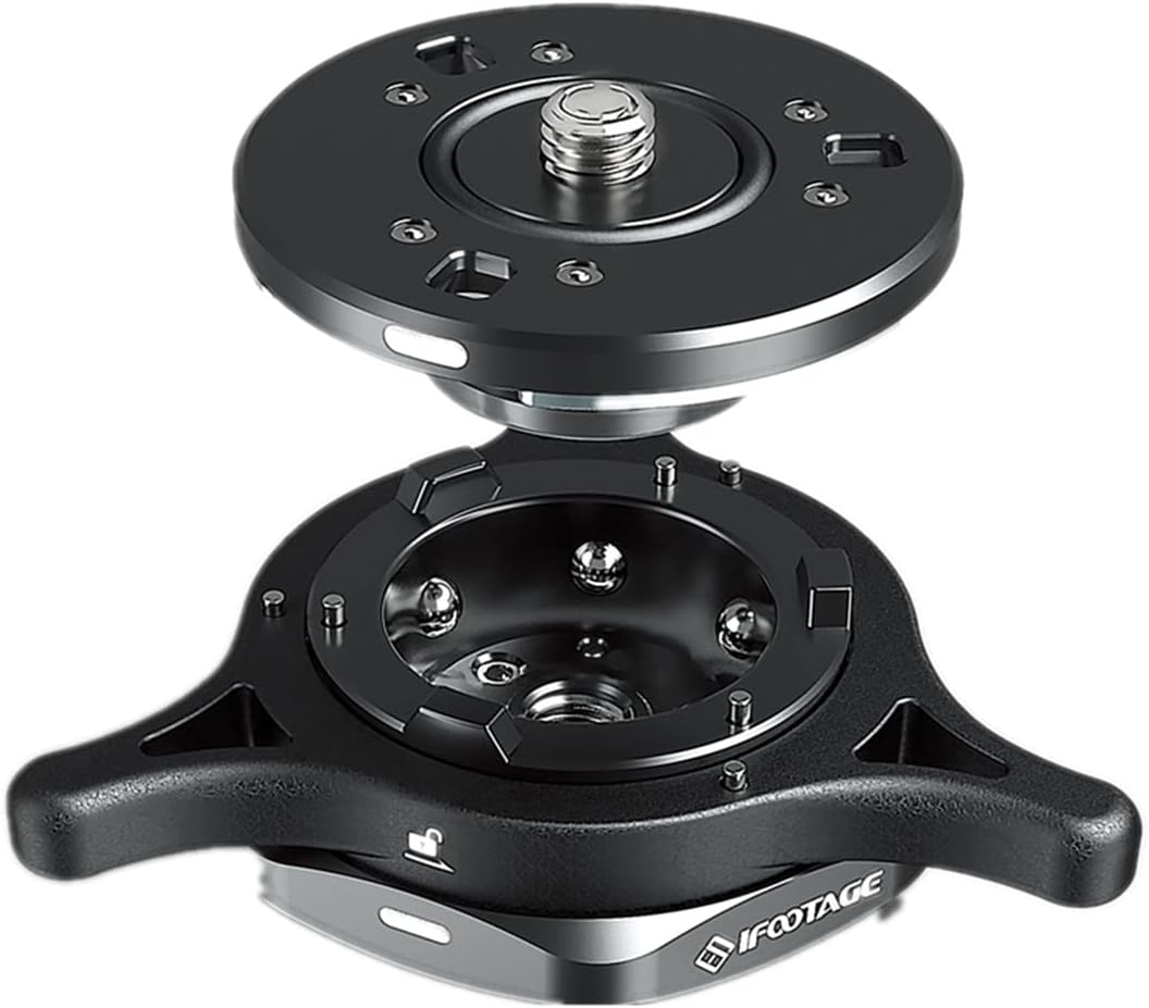 Quick Release Plate with 1/4 3/8 Screw V6154