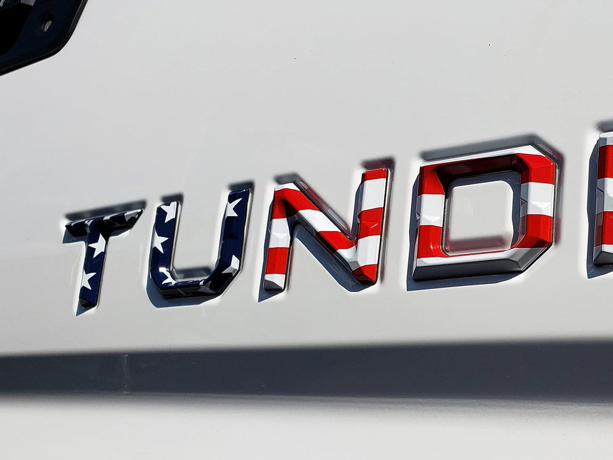 Matte Black Tailgate Insert Letters R163489