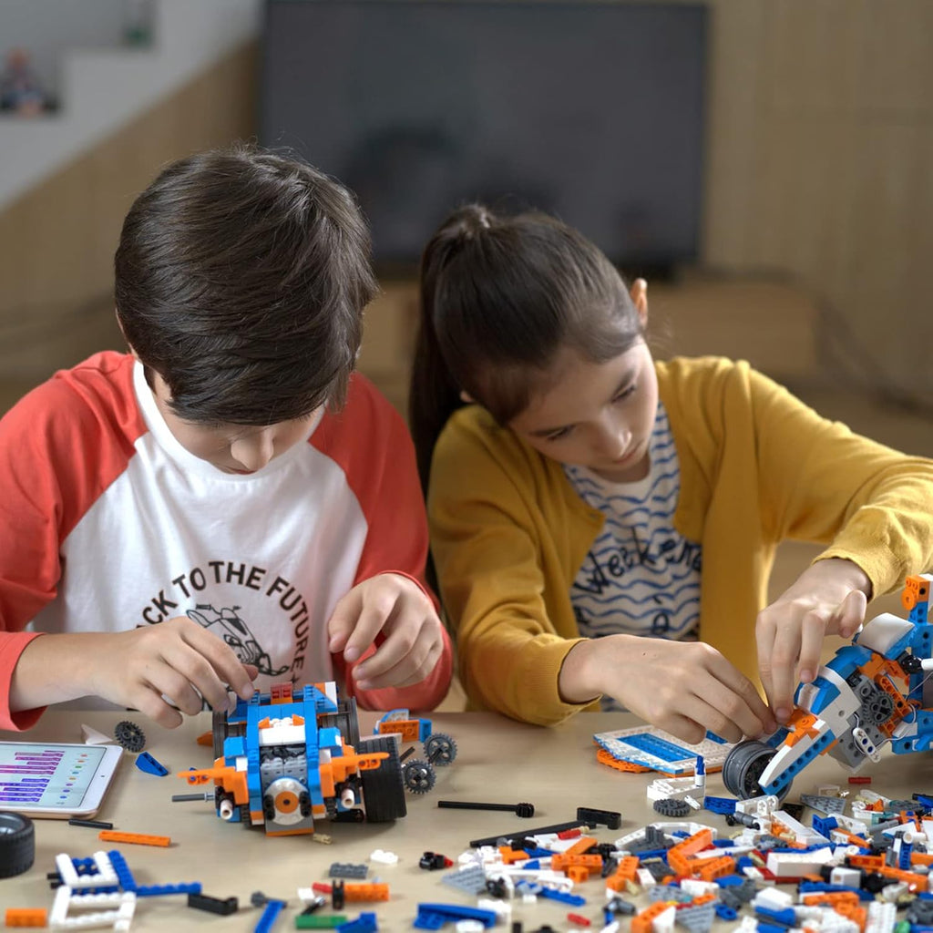 12-in-1 Coding Robot Stem Learning Toys Building Blocks D76774