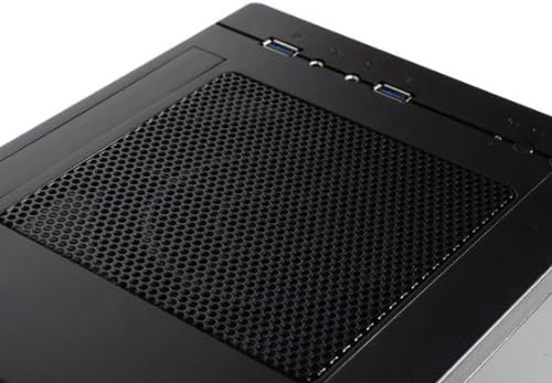 Black Mini-ITX Computer Case with 2x USB 3.0 Front Ports Y8214