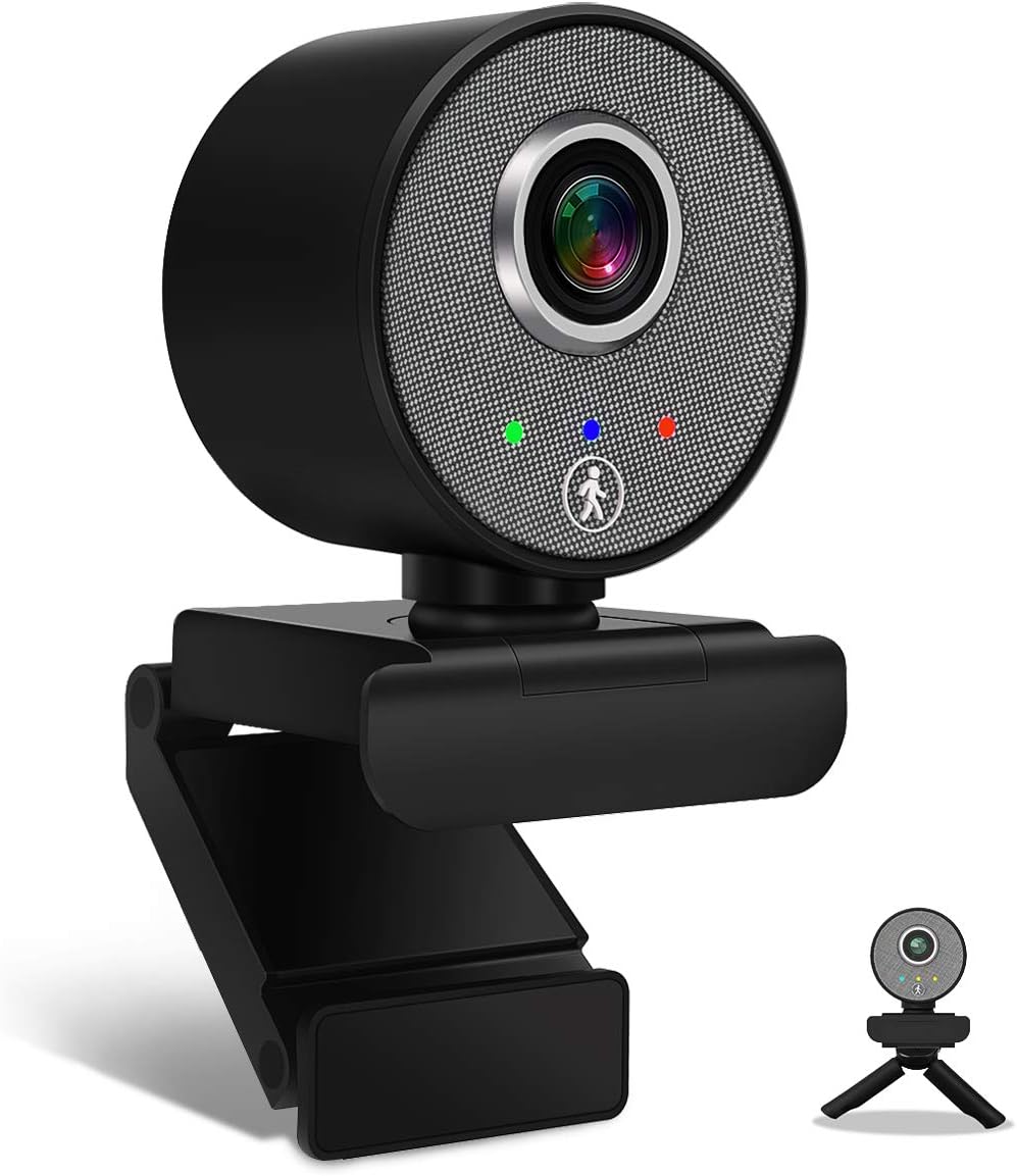 1080P HD Webcam with Microphone and Auto Tracking S838