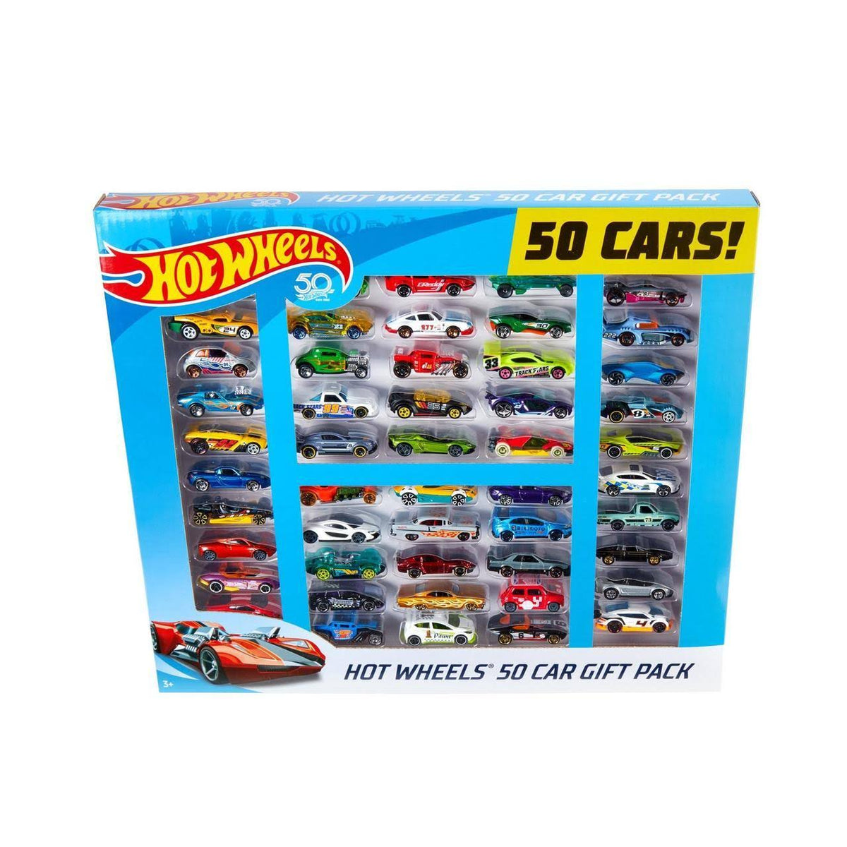 50 Car Gift Pack D7040