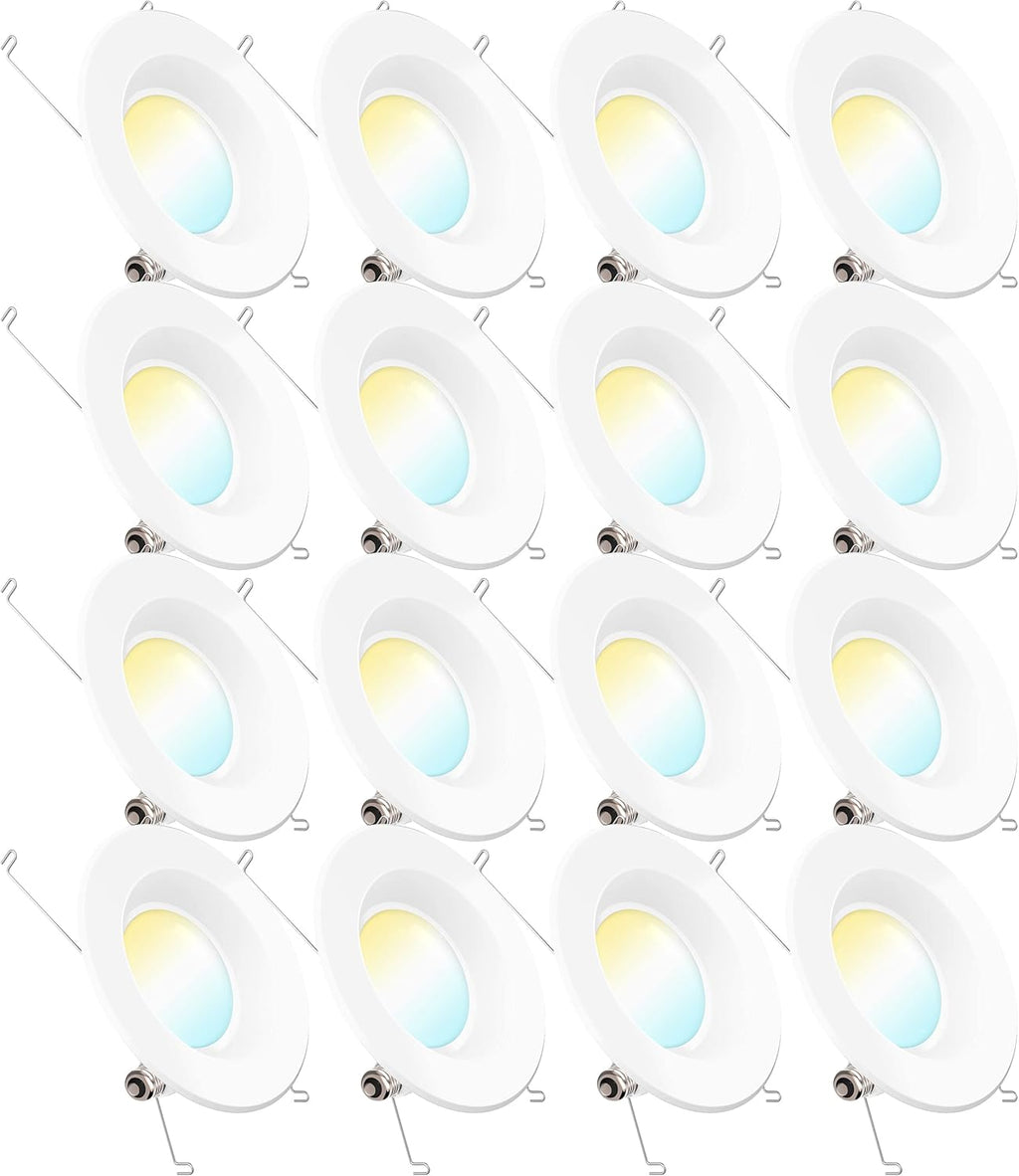 16 Pack 5/6 Inch Dimmable LED Recessed Lighting J93223