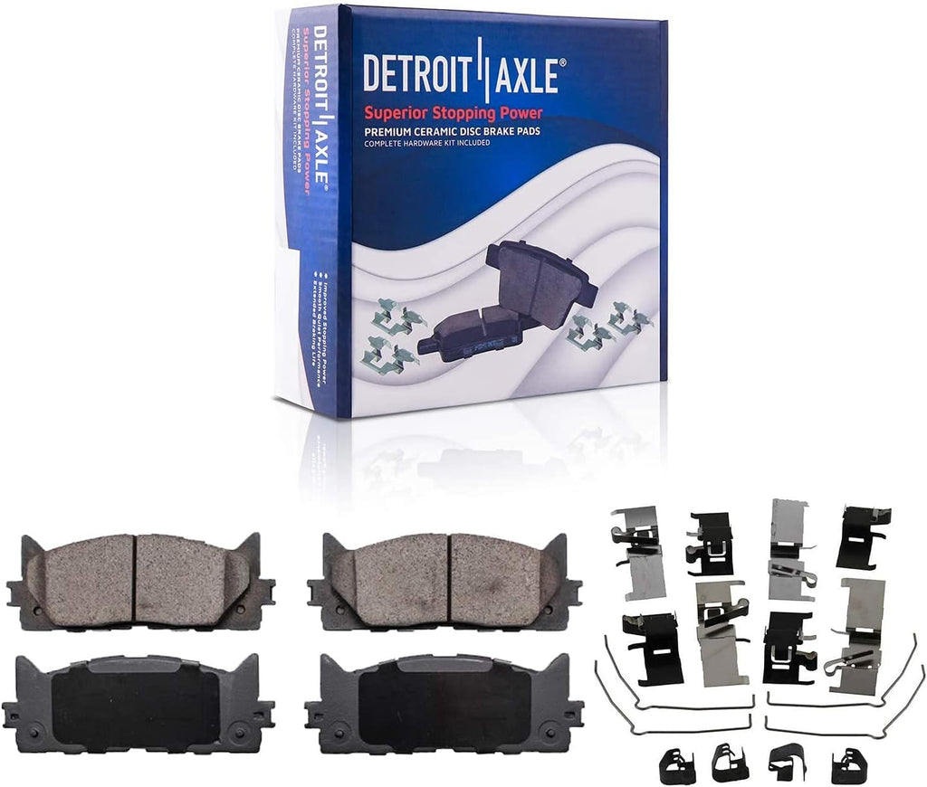 Front & Rear Ceramic Brake Pads 4pc Set N55307