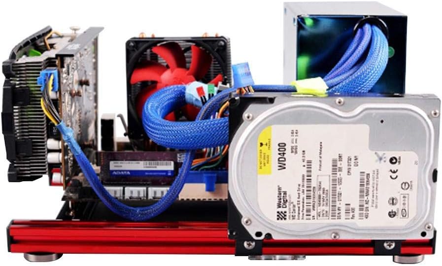 Open Aluminum Alloy Frame ATX PC Computer Chassis O721878