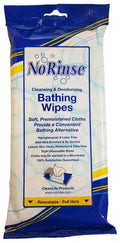 No Rinse Body Wipes 96 Cloths S71944