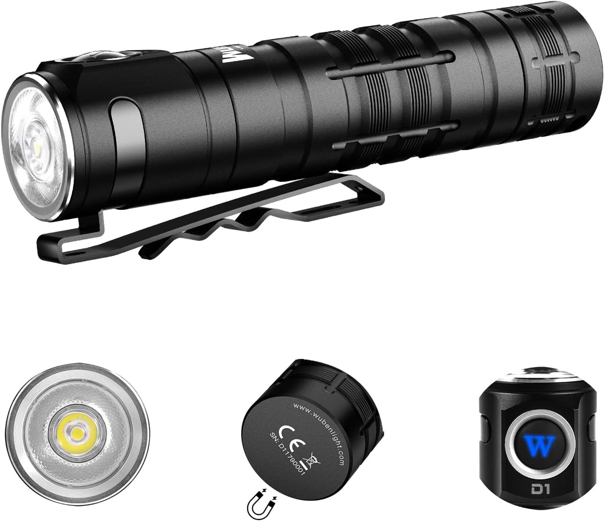 Rechargeable IP68 Water Resistant Pocket Flashlight L3619