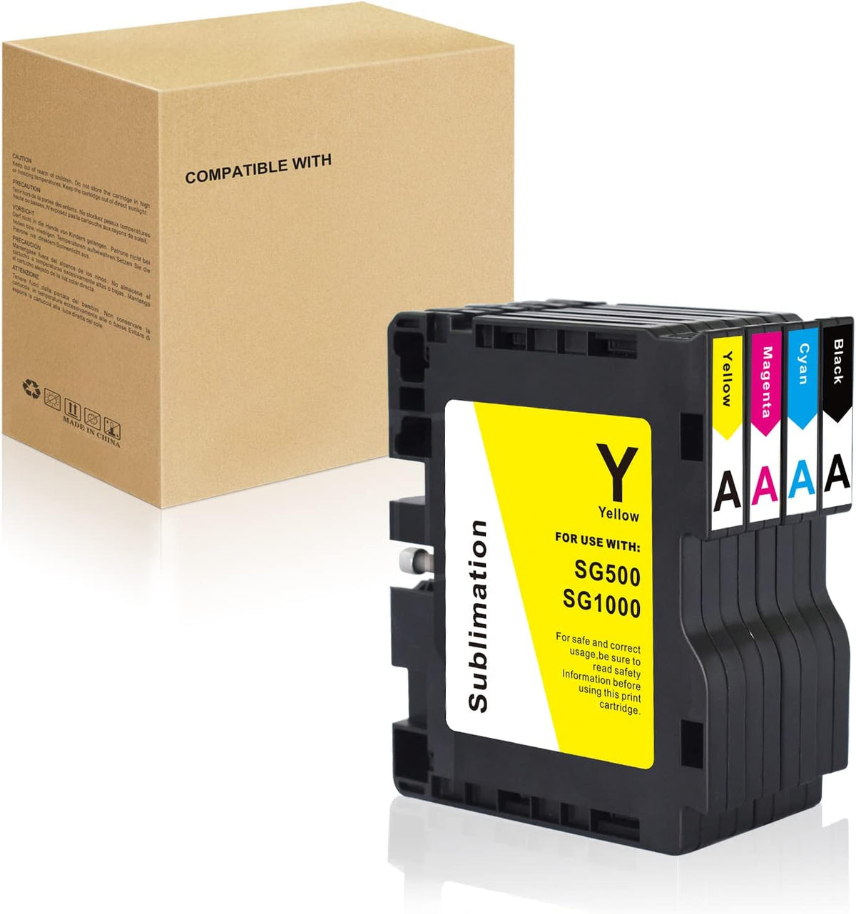 Sublimation Ink Cartridge 4-Pack H1872