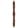 African Walnut Chafeless Girth with Dual Elastic Ends O29228