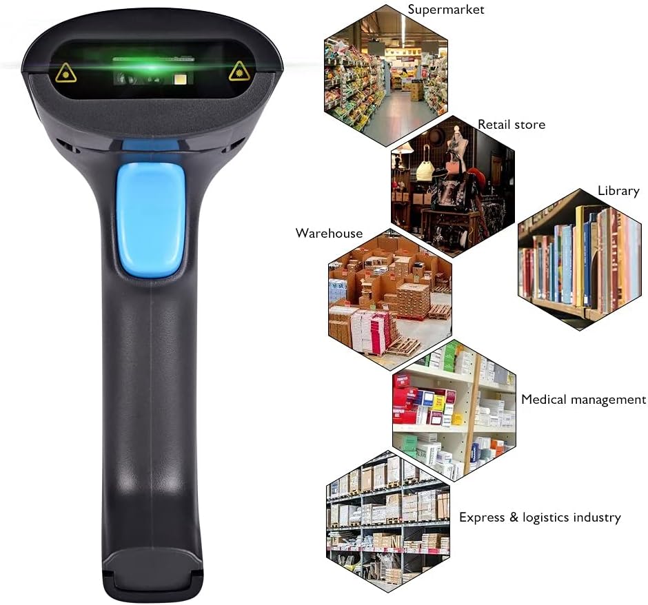 Handheld 2D Barcode Scanner Pack of 2 M69262