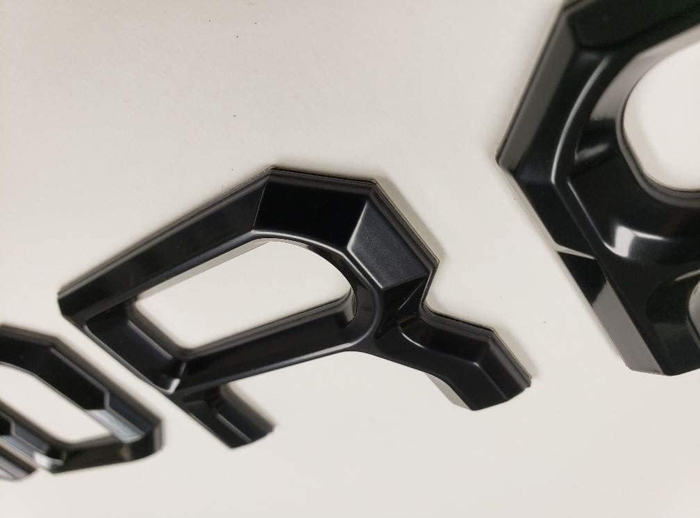 Matte Black Tailgate Insert Letters R163489