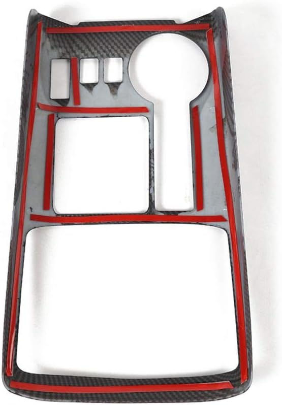 Gear Shifter Panel Trim ABS Carbon Fiber Pattern S1691