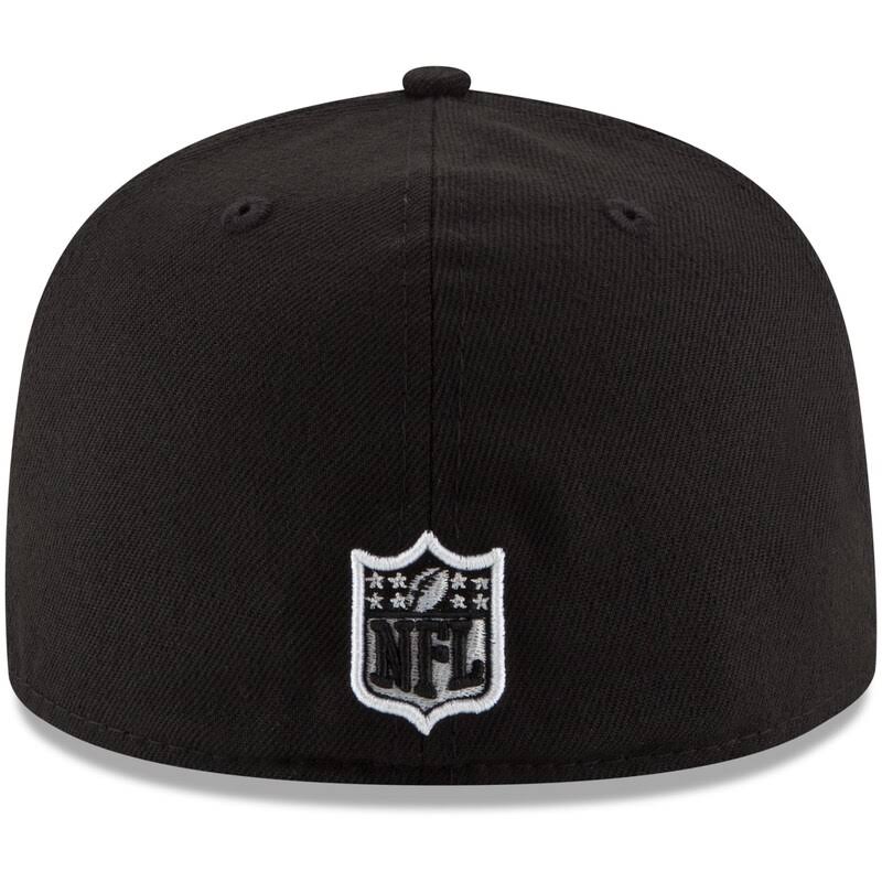Black Fitted Hat V46311