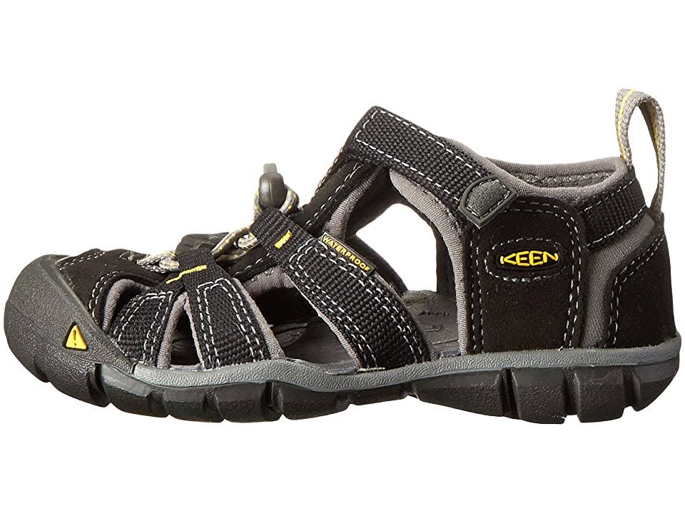 Black Yellow Kids Water Shoes W295