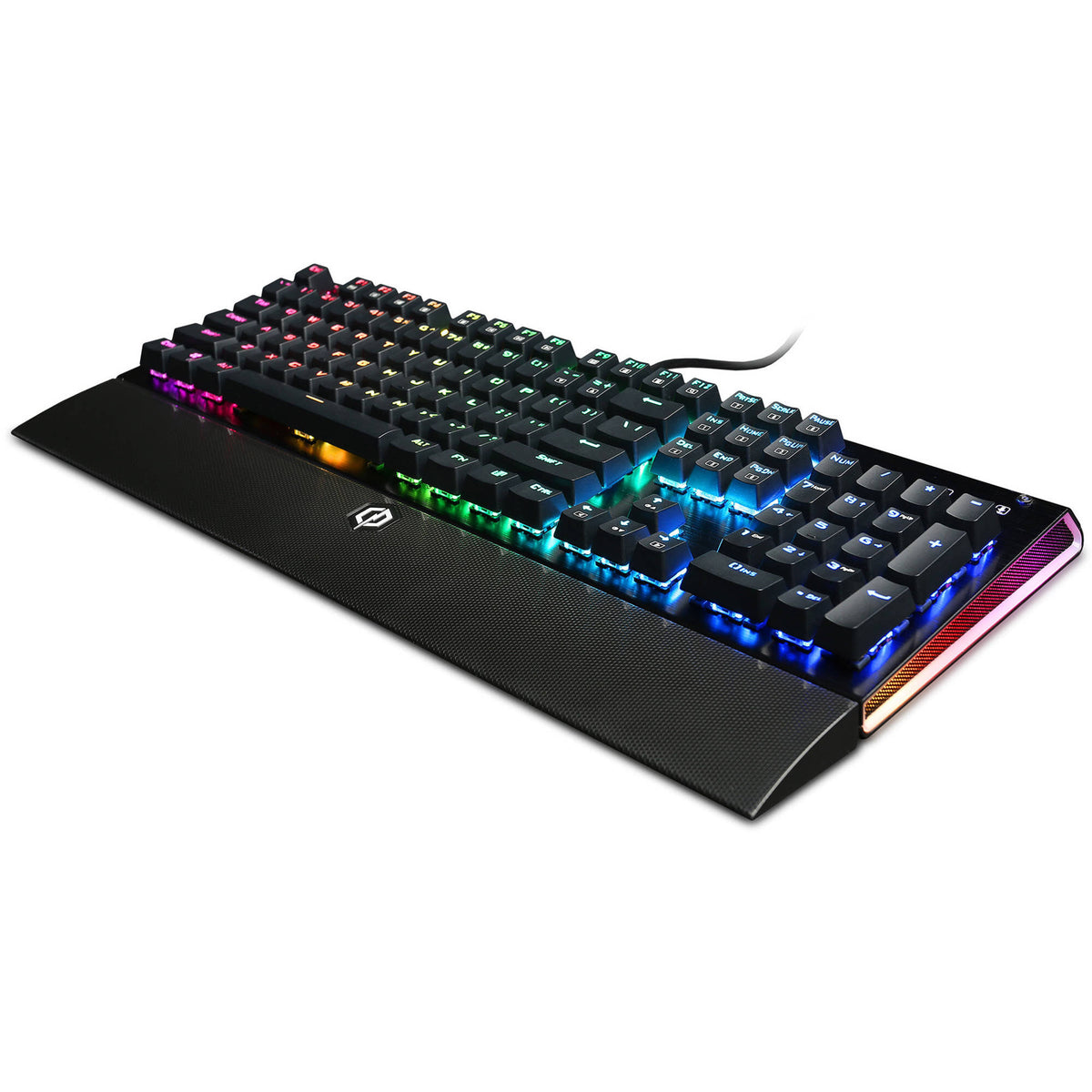 RGB Gaming Keyboard with Brown Mechanical Switches F554634