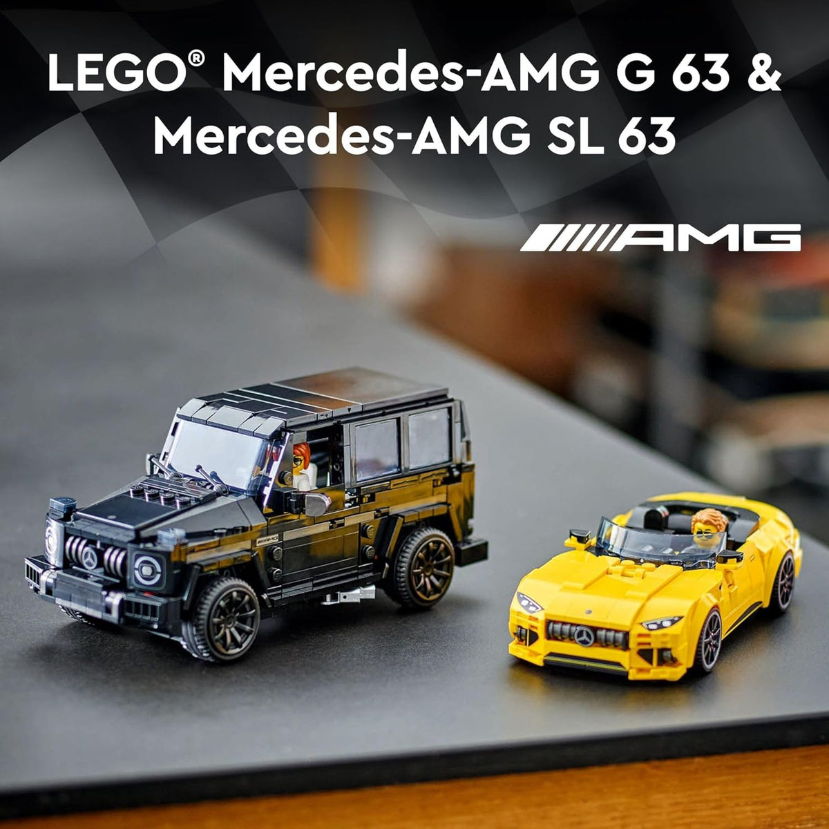 Building Set with 2 Driver Minifigures M8438