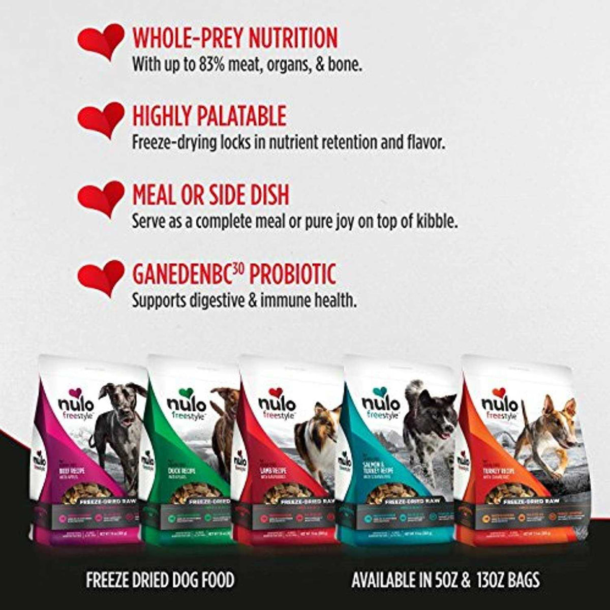 Freeze-Dried Raw Beef with Apples Dog Food S5226