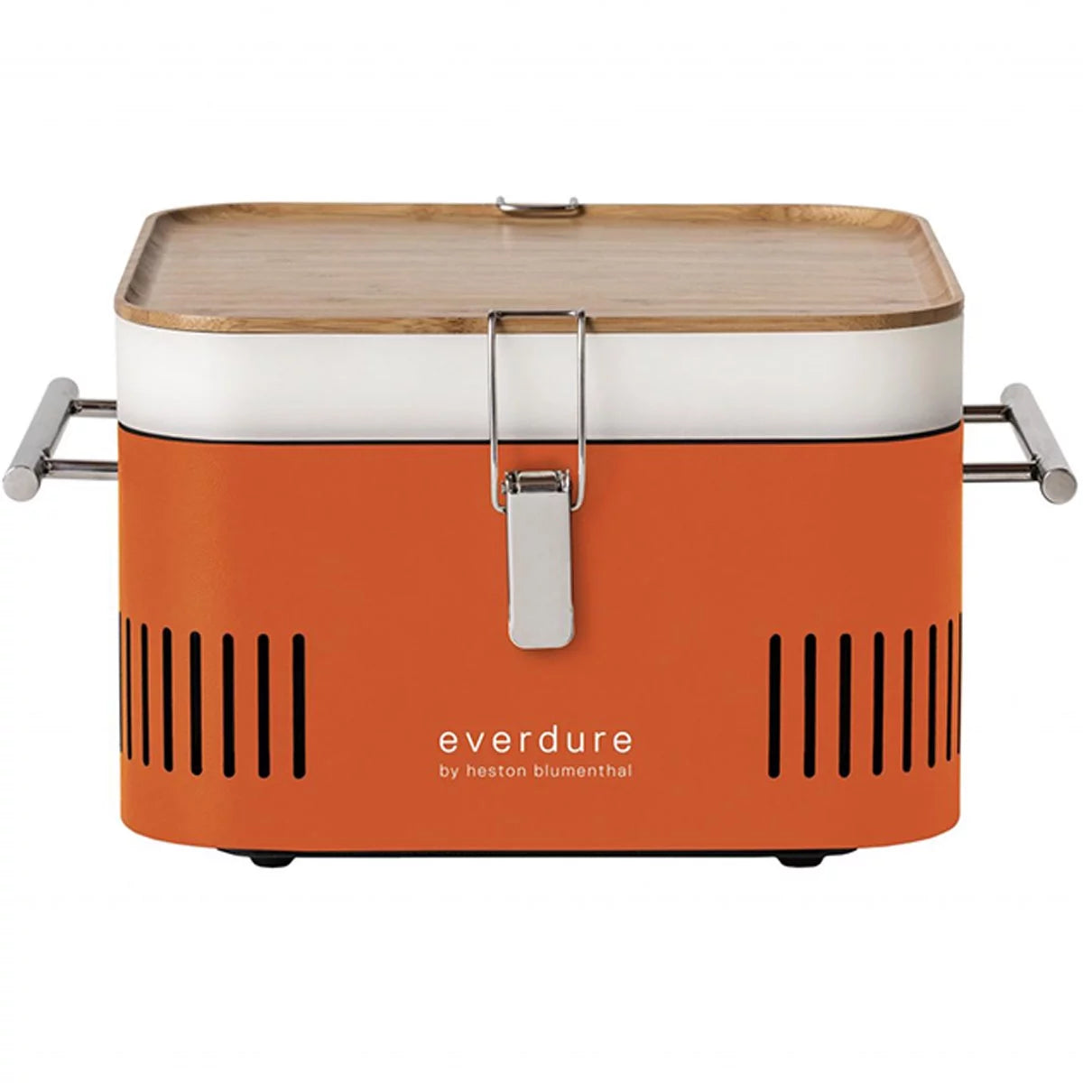 Charcoal Grill with Cool Touch Handles and Bamboo Serving Board X31864