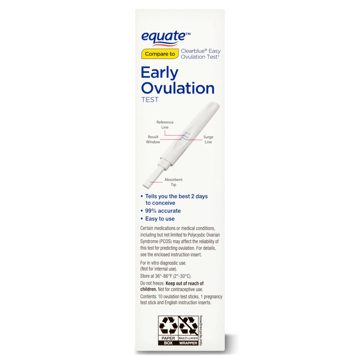 Ovulation Test Kit 10 + 1 X9893