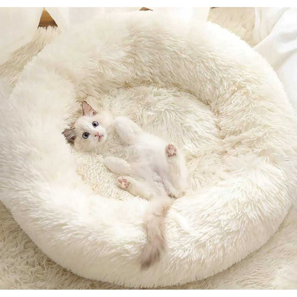Washable Soft Plush Pet Bed D9949
