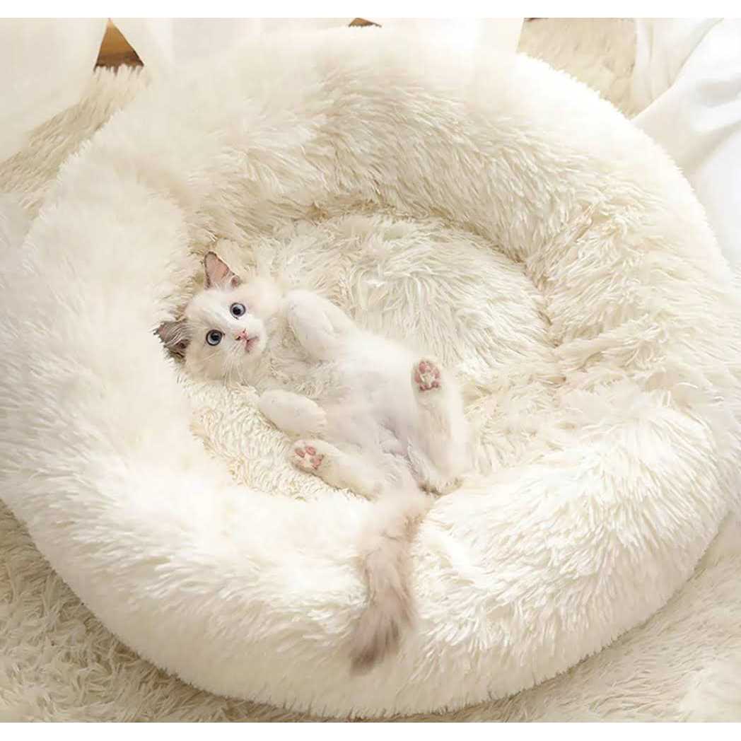 Washable Soft Plush Pet Bed D9949