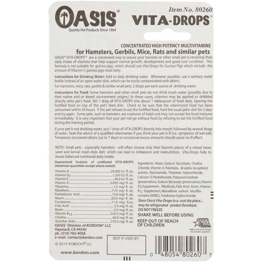 Hamster Daily Multivitamins B564