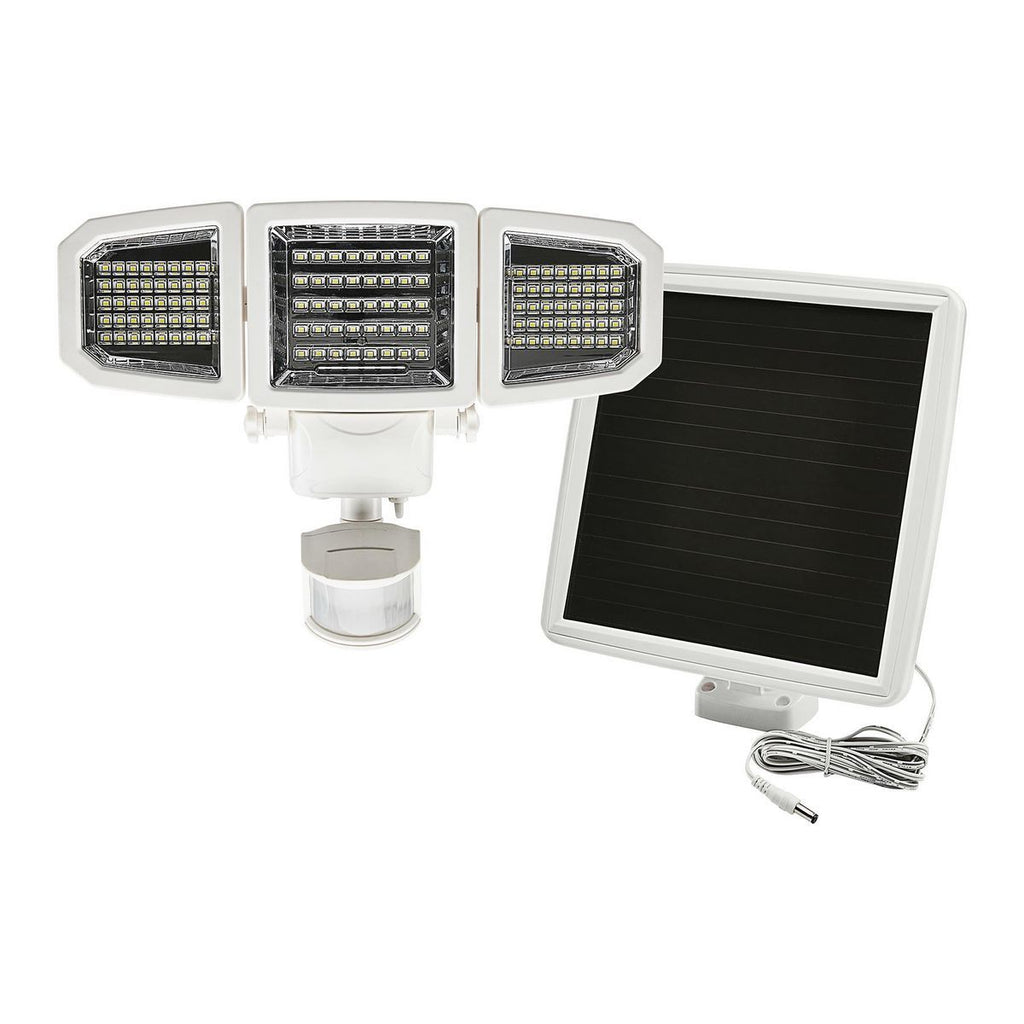 2850 Lumen Triple Head LED Solar Security Light L60789
