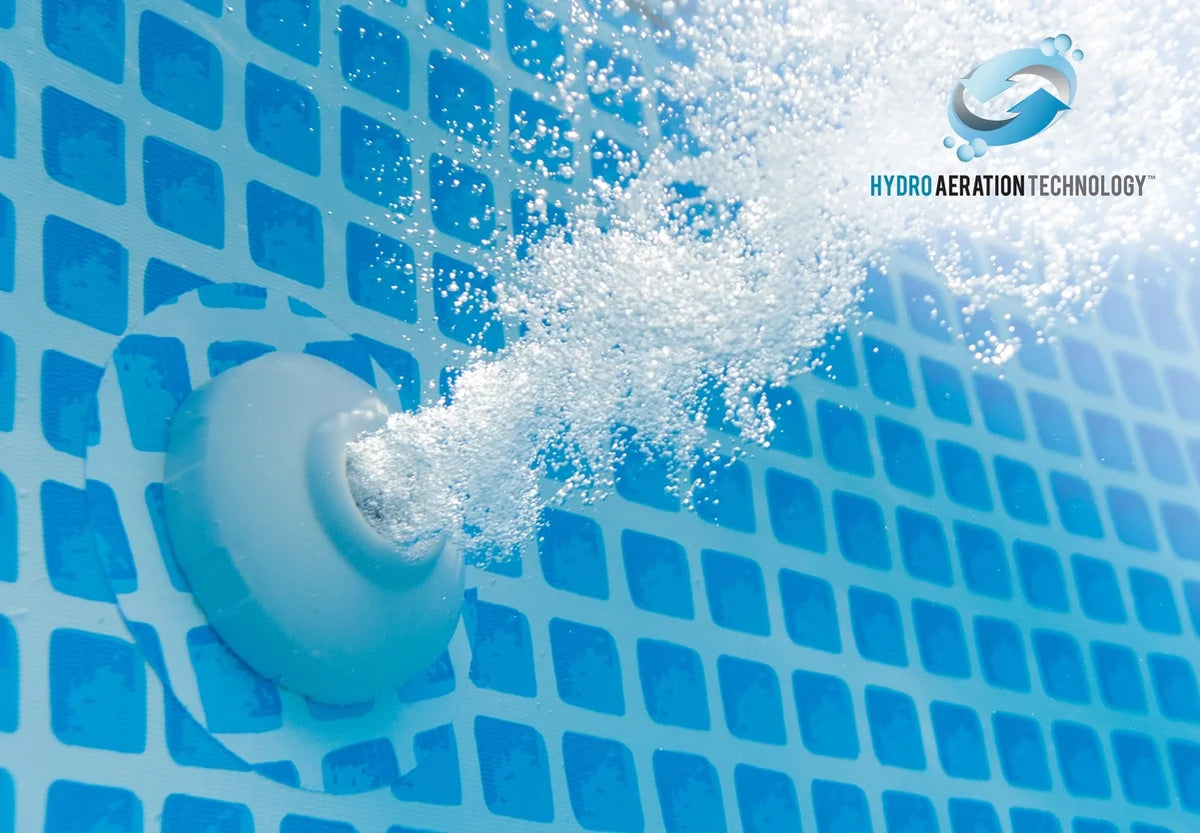 Clearview Prism Frame Above Ground Swimming Pool Set with Pump R283