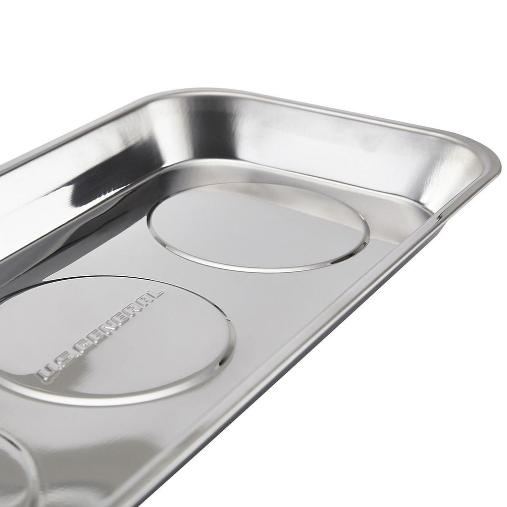 14-1/8 in. x 6-1/4 in. Magnetic Stainless Steel Parts Tray V327