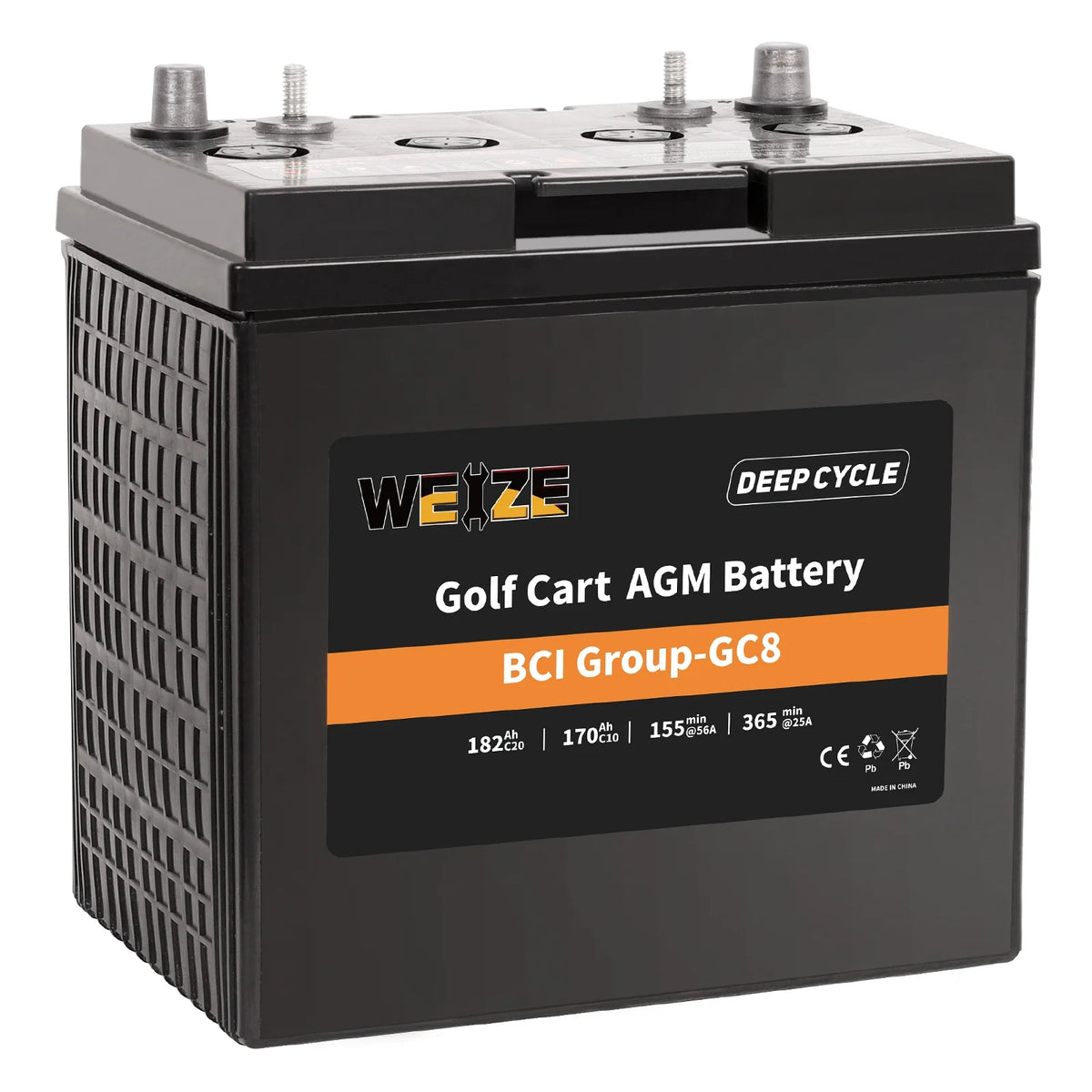6V 210ah Deep Cycle AGM Battery B905994