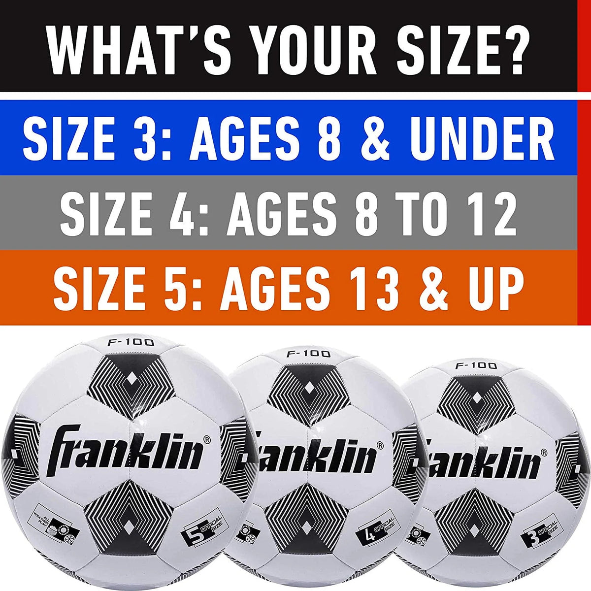 6-Pack Soccer Balls and Pump J826
