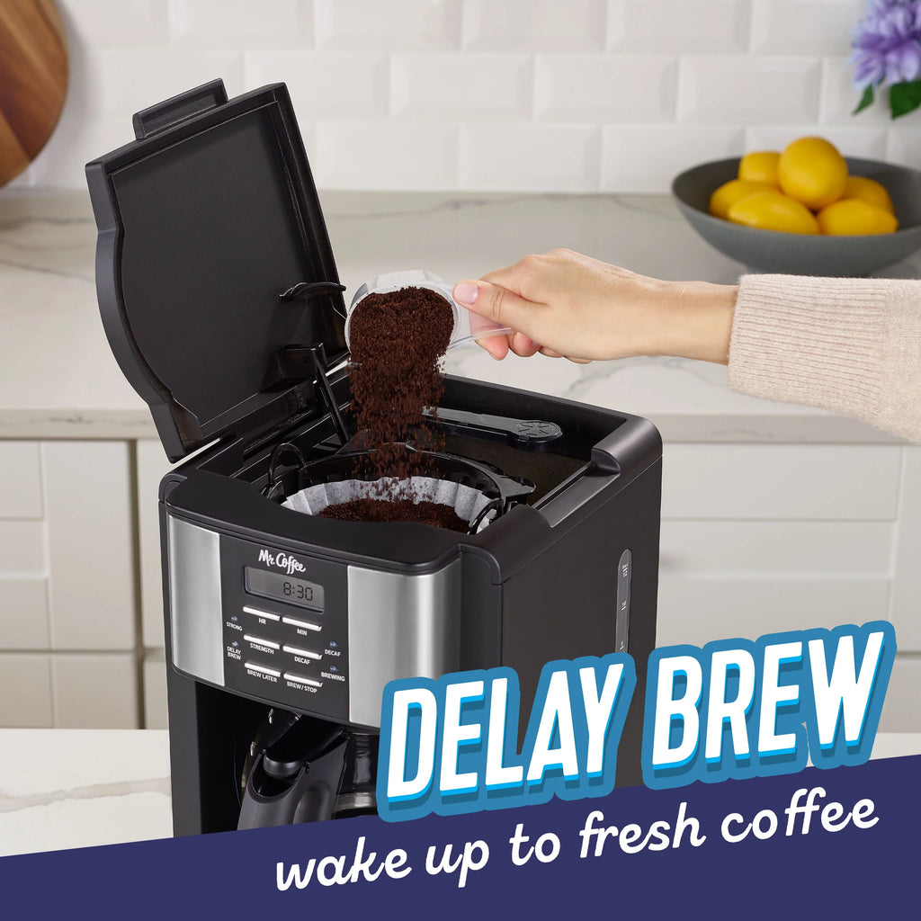 12 Cup Coffee Maker with Decaf Function Q253720