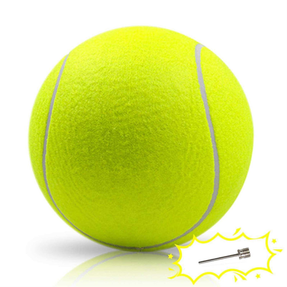 Dog Tennis Ball Large Pet Toy with Inflating Needles W7668