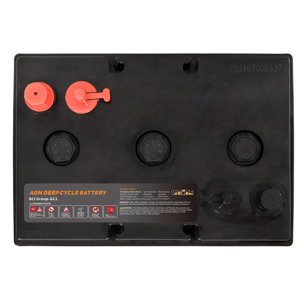 6V 210ah Deep Cycle AGM Battery B905994