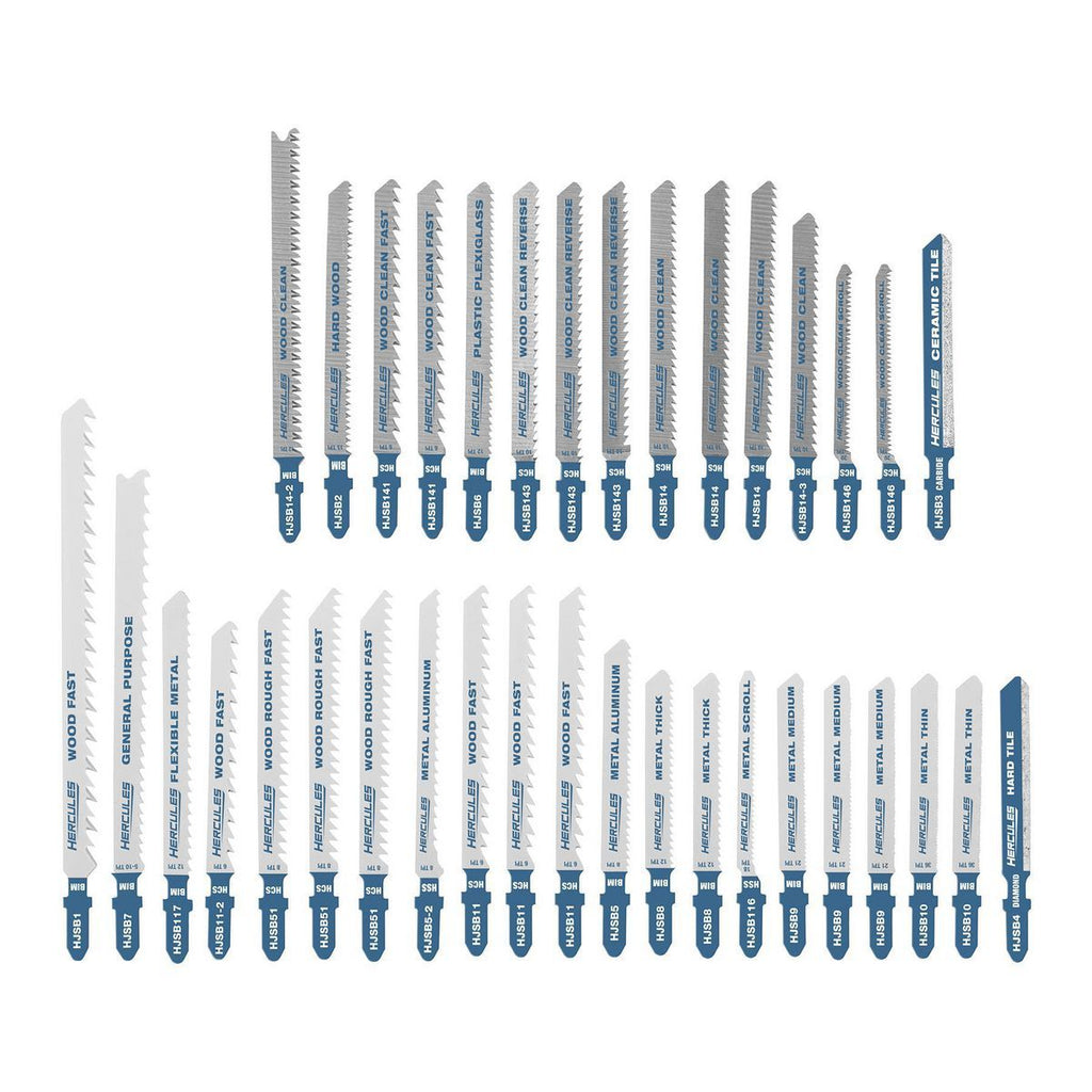T-Shank Jig Saw Blade Set, 36-Piece X47431