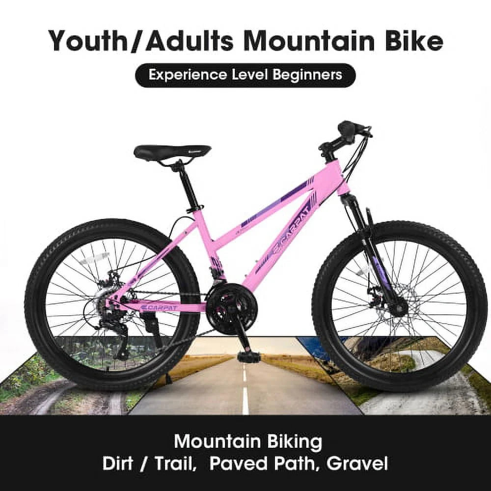 24 inch Pink Mountain Bike X61904