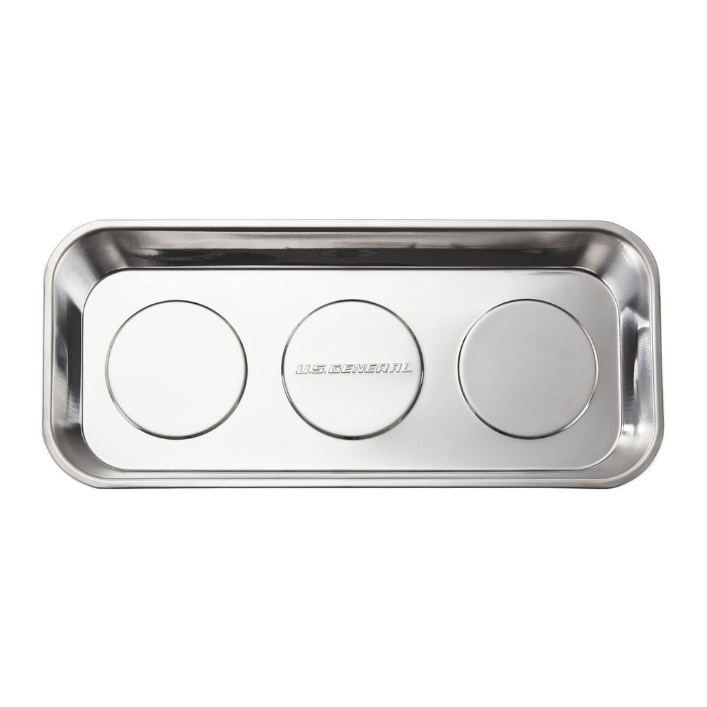 14-1/8 in. x 6-1/4 in. Magnetic Stainless Steel Parts Tray V327