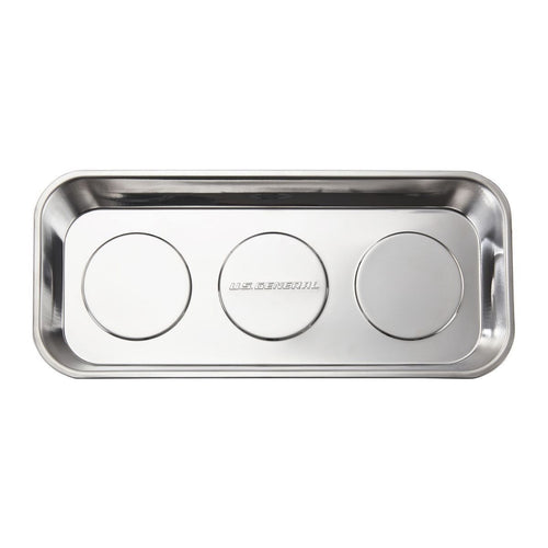 14-1/8 in. x 6-1/4 in. Magnetic Stainless Steel Parts Tray V327