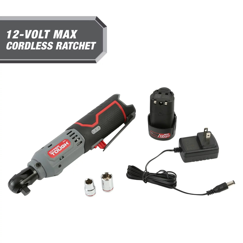 12V Max Lithium-Ion Cordless 3/8-Inch Ratchet with Battery and Charger C2377